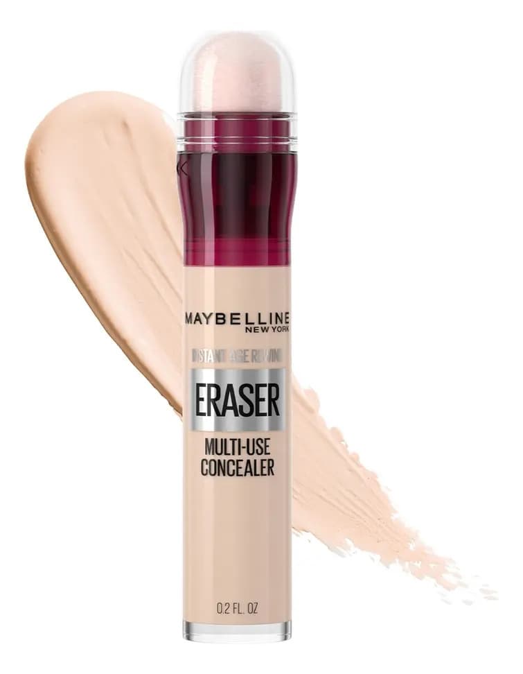 Maybelline Instant Age Rewind Corrector Facial 3 en 1, Borra Ojeras y Líneas Finas, Cubre Imperfecciones, Corrige, Contornea e Ilumina, Cobertura Media Hasta 12H Tono 110 Fair, 6 ml