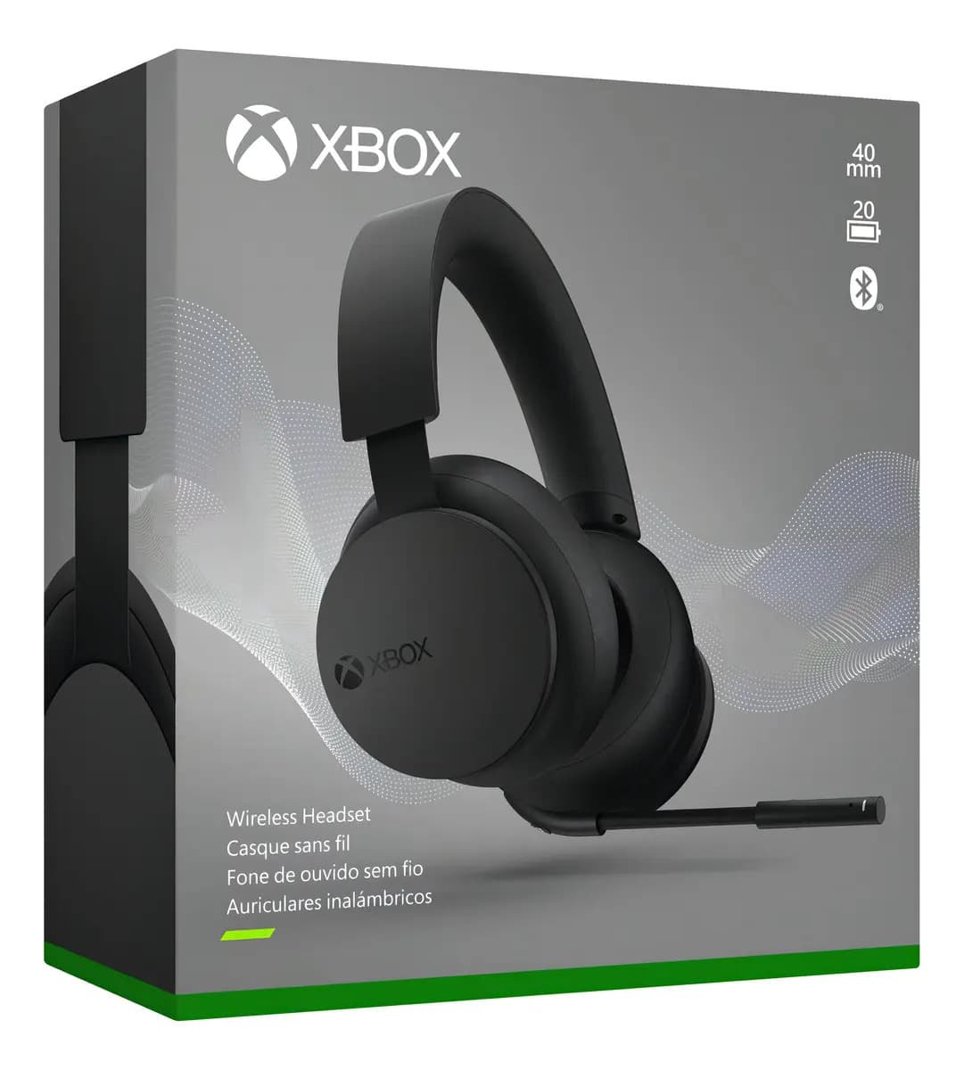 Microsoft Gaming Audífonos Inalámbricos Xbox Series X| S| One 2024 Negro TLL-00029