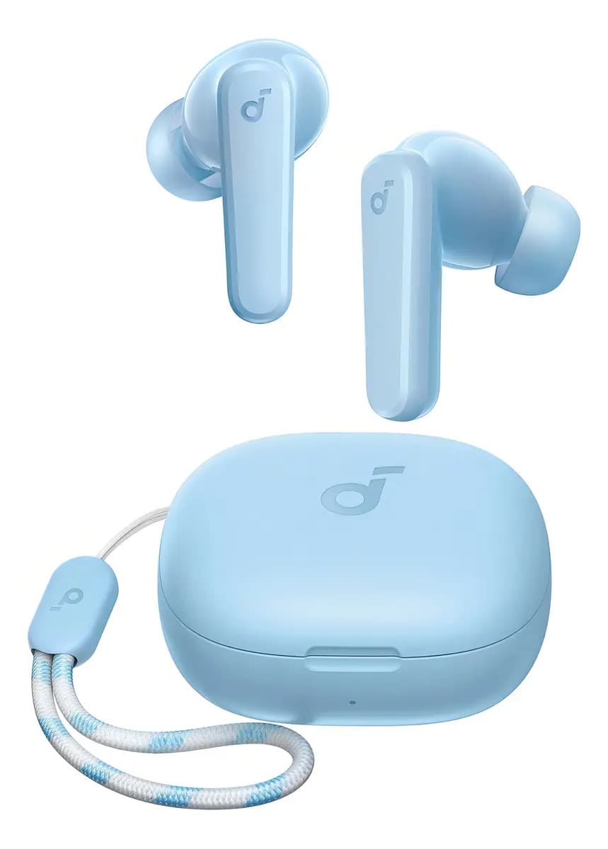 Audífonos Soundcore P20i True Wireless, Bluetooth 5.3, graves potentes con drivers de 10mm, 30h de autonomía, resistentes al agua, 2 micrófonos para llamadas claras con IA, 22 ecualizaciones y persona