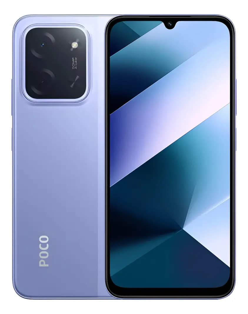 Xiaomi Poco C85 4G Br 8 GB de RAM y 8GB virtuales con 256 GB color morado