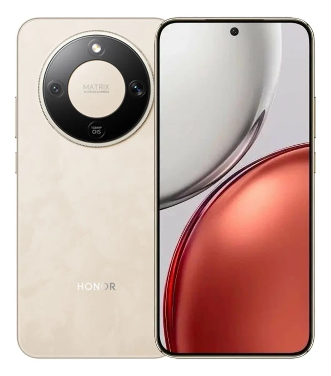 Celular Honor X9d 5G de 512 GB con 8 GB RAM Dorado Amanecer
