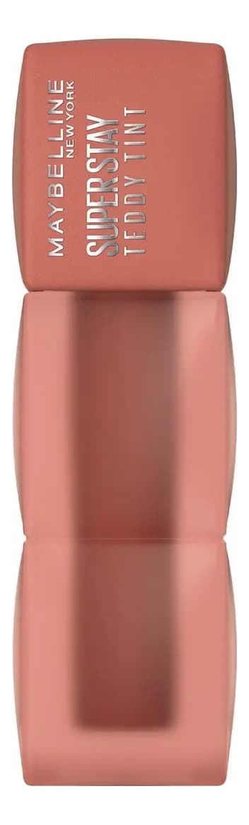 Maybelline Tinta para labios Super Stay Teddy Tint, 5ml - Tinta multiusos de larga duración, Labial efecto mate, difuminado hasta por 12H, textura suave a los labios, sin transferencias
