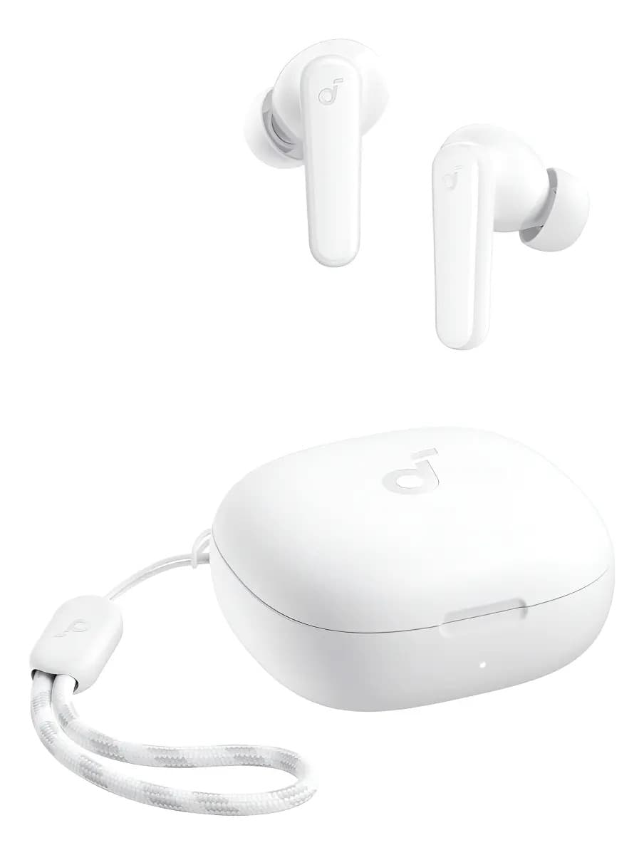 Audífonos In-ear Bluetooth Inalámbrico Gamer Anker Soundcore P20i Con Manos Libres 10mm Diafragmas Bluetooth 5.3 IPX5 Bass Potente 30h 2 Micros Ia Cancelación De Ruido Sonido De Calidad Color Blanco
