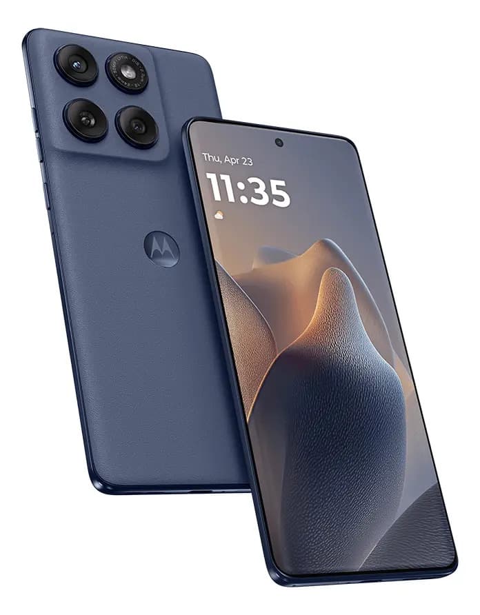 Celular Motorola Edge 60 Fusion 5g 256gb y 8gb de Ram Expande 20gb color Azul