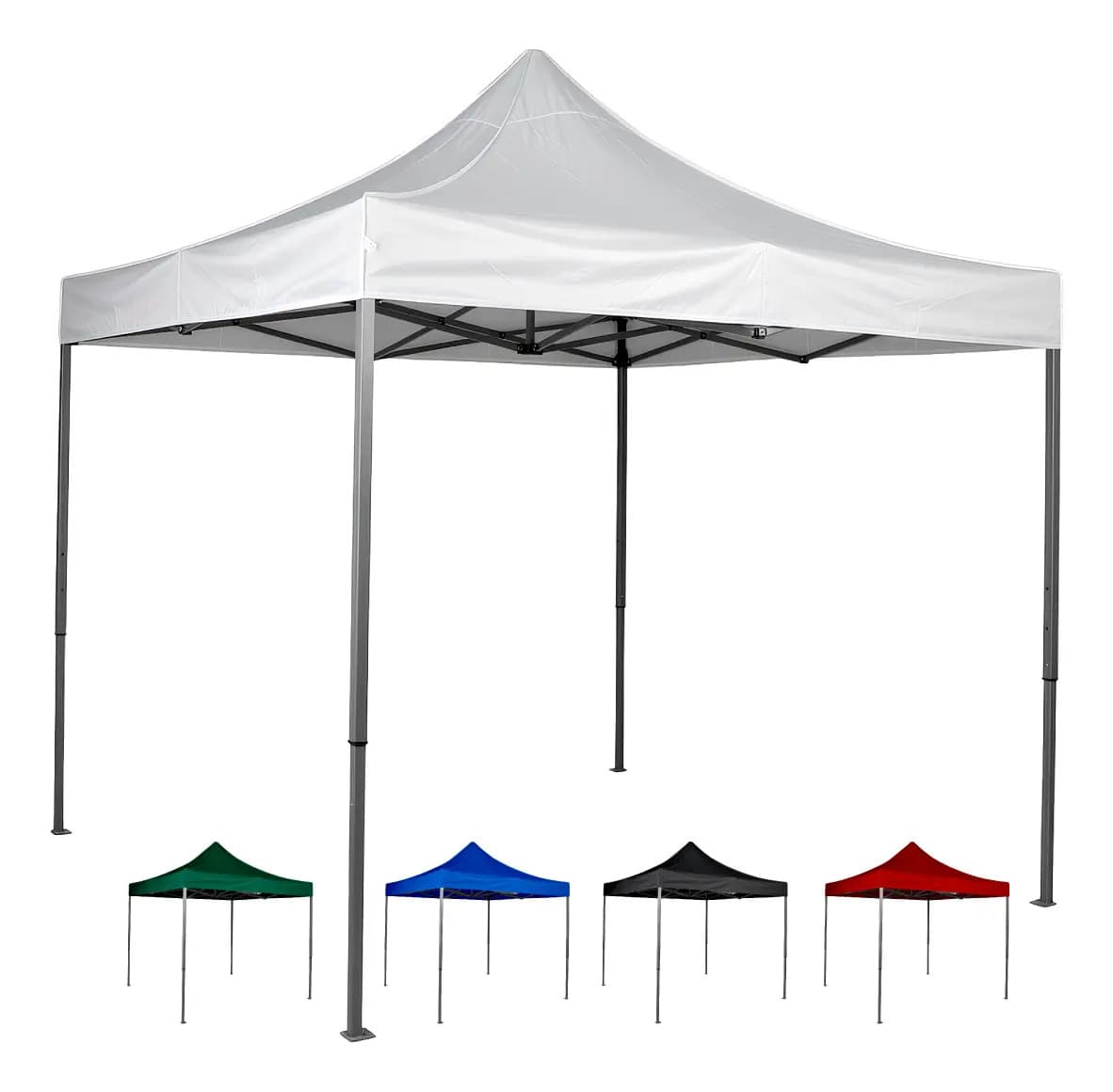 Carpa Toldo Plegable 3x3 Impermeable Y Reforzado Styrka Color Holo white